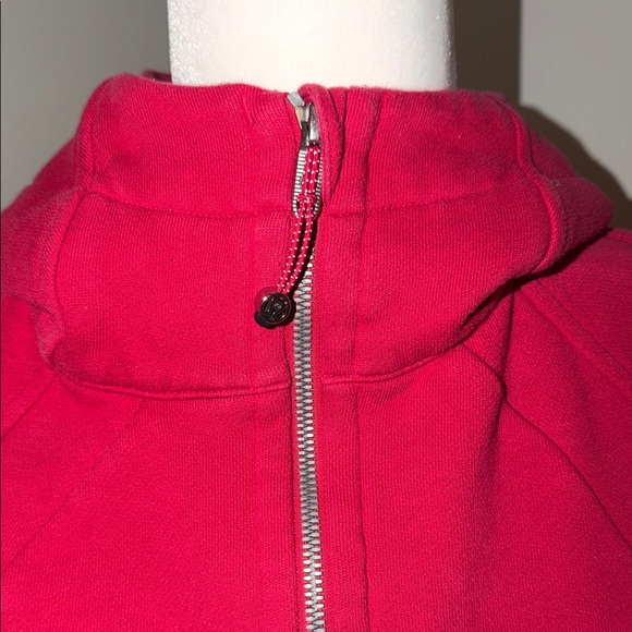 Lululemon Scuba Dark Pink Zip-Up Hoodie 10 - Picture 3 of 5
